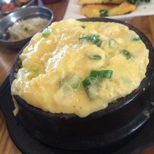 Soufflé de puerros, avena y ricota