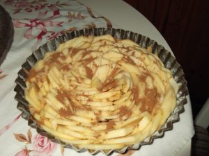 Torta light de ricota y manzanas (especial para diabéticos)