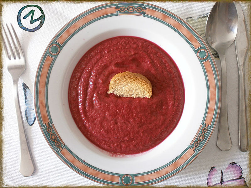 plato gazpacho