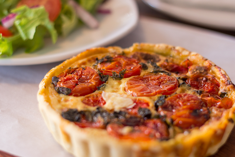 quiche tomates