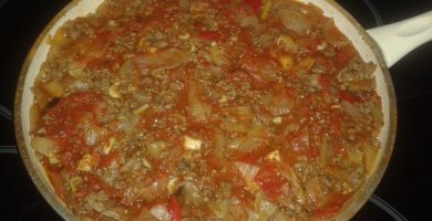 plato dip de berenjenas