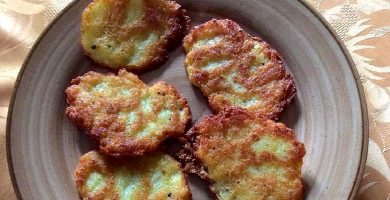 plato con rodajas de boniato