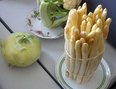 Como se cocinan los espárragos blancos - Recetas Saludables