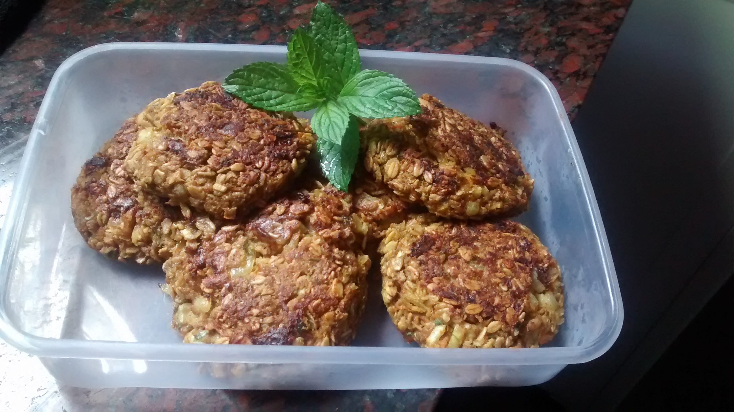 hamburguesas de avena