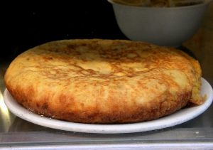 Tortilla sana de papas