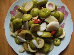 Salteado de vegetales saludables