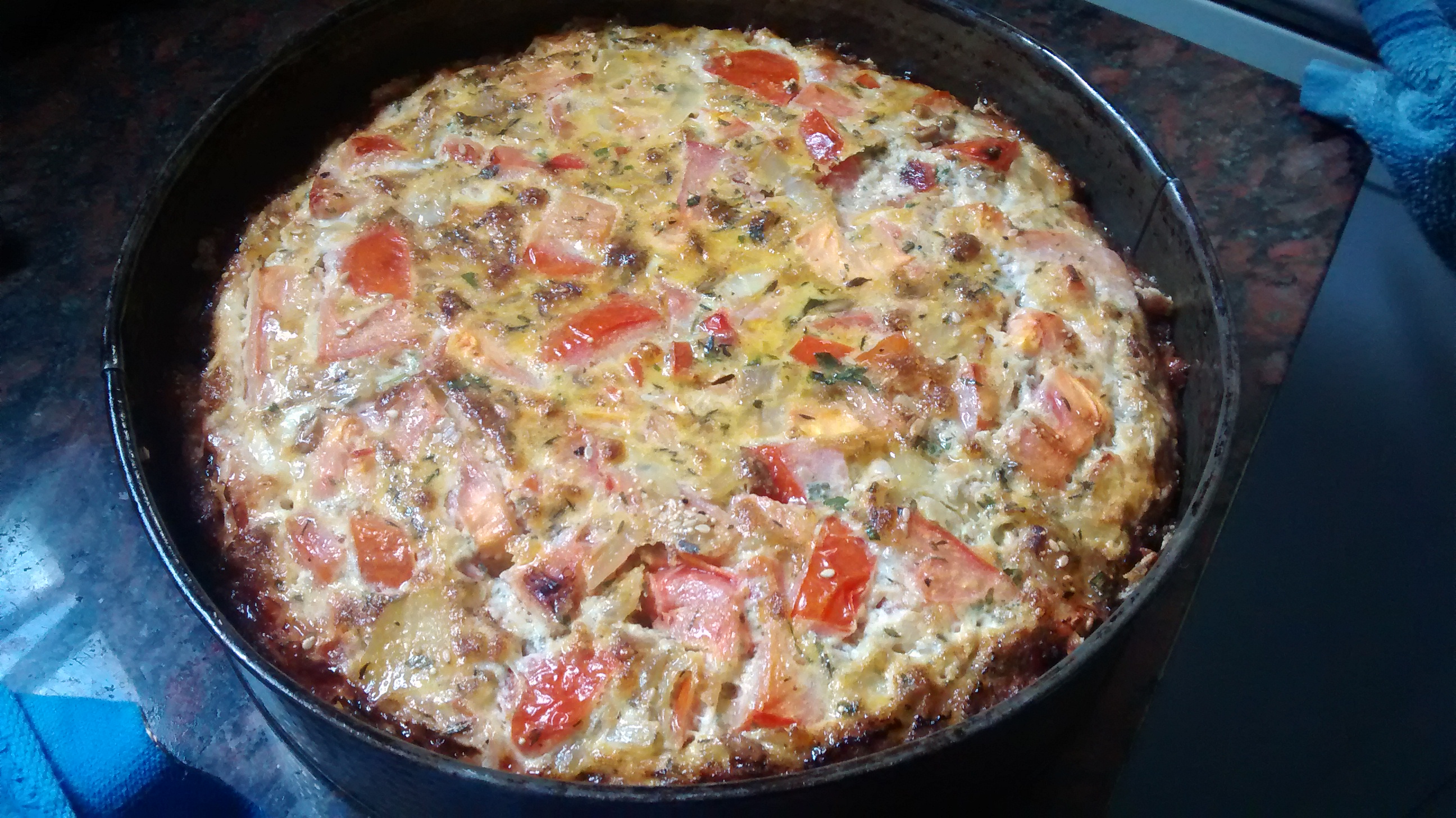 lee esta tortilla de arvejas te sorprenderá que está cocida al horno