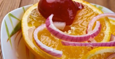 ensalada naranja cebolla
