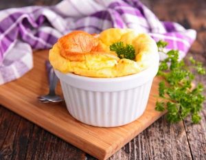 Souflé de espárragos