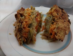 Lasañas de chauchas (ejotes, judías vedes)