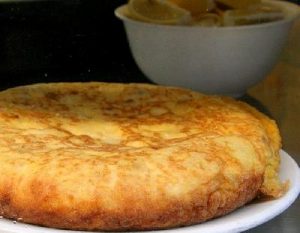 Tortilla de palmitos al horno