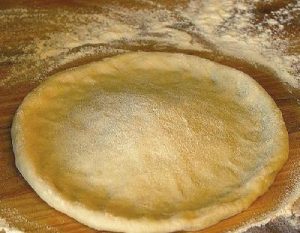 Masa básica para pizza integral con tres harinas