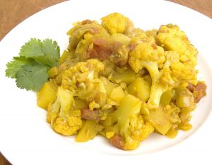 Una rica cazuela de coliflor light