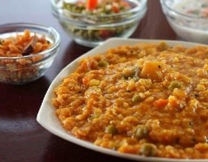 Un plato antifrío con lentejas