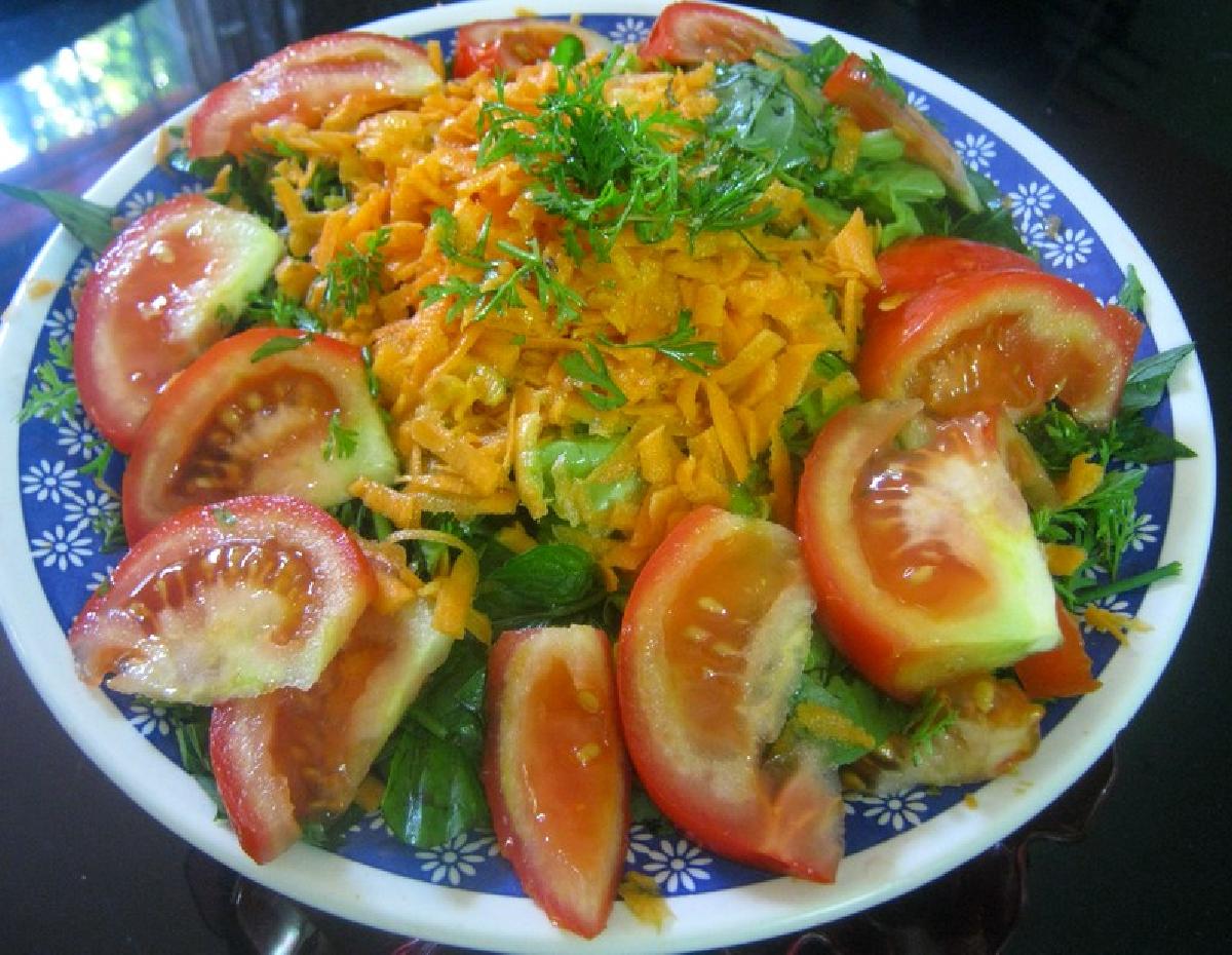 Ensalada repollo con zanahoria Recetas saludables