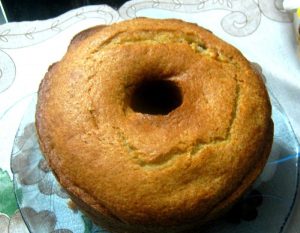 Bizcocho de algarroba