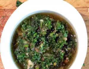 Aderezo Chimichurri