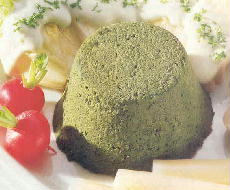 Flan de espinaca