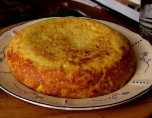 Tortilla sana de papas