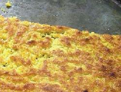 Fainá fácil y rápido de zapallitos o zucchini