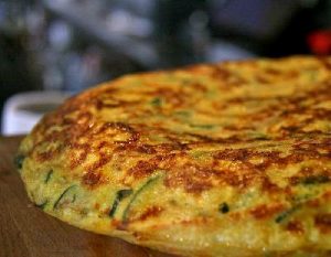 Tortilla de espinaca