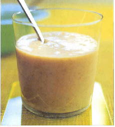 Licuado de frutas para el verano
