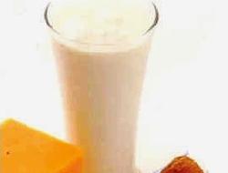 Licuado de yogur y frutillas, light y diabéticos