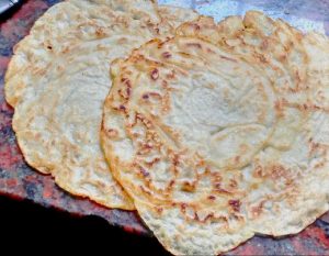 Masa básica de panqueques, (crépes) sin huevo sin leche