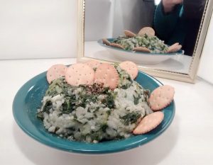 Arroz integral con grelos