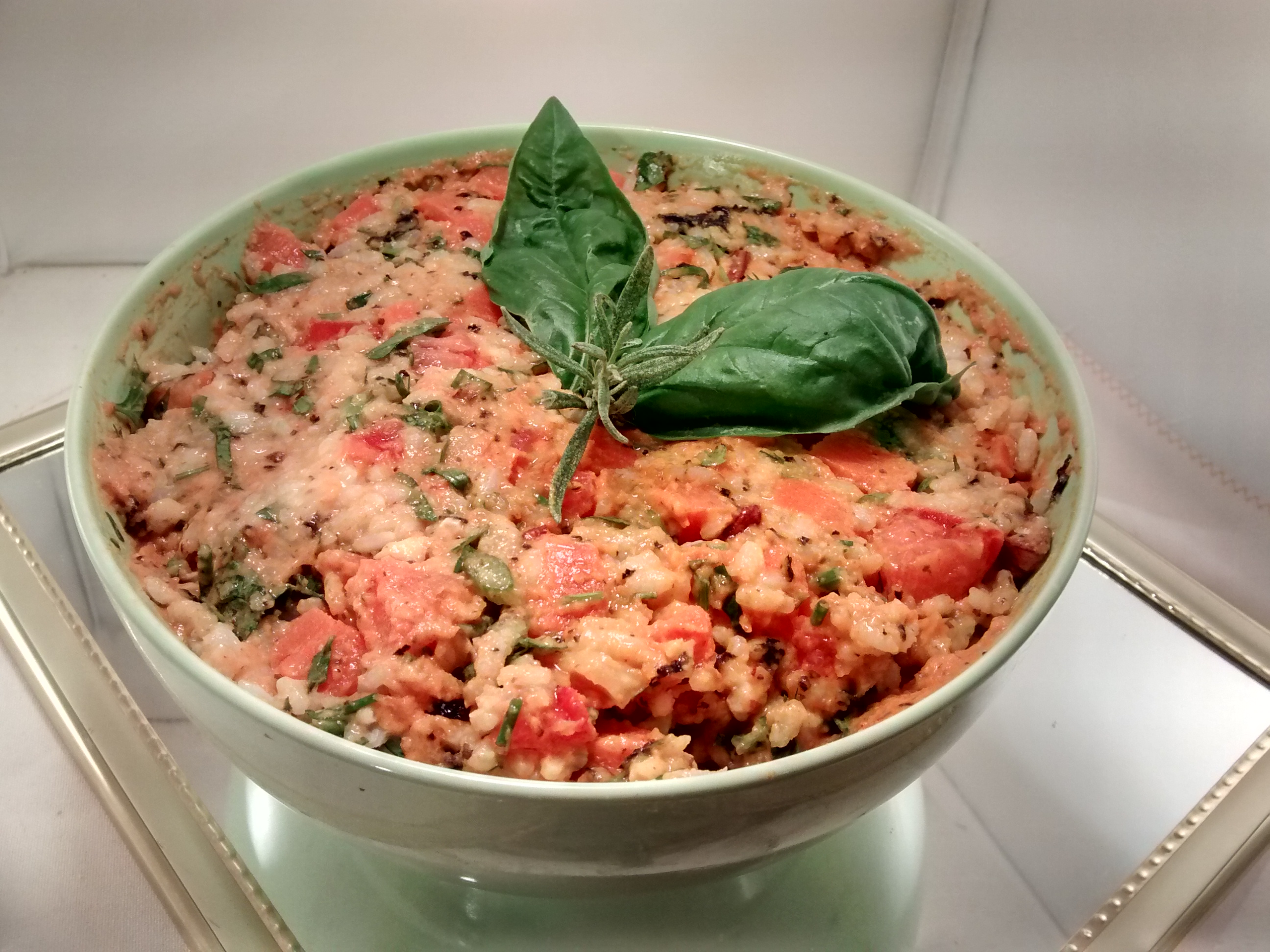 Ensalada de arroz y mayonesa de zanahoria