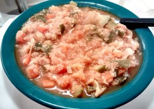 Cazuela de cous cous lentejas y brócoli