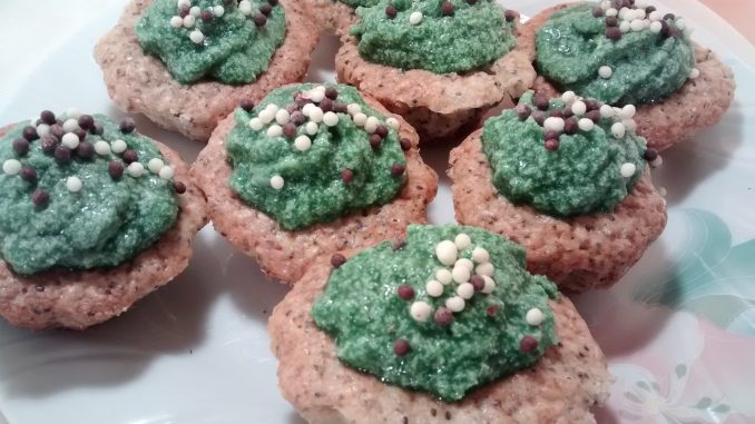 muffins chia (1) muffins de chía con frosting