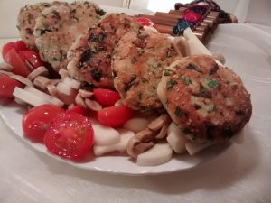 tortitas papa, que ricas son, imagínate saboreándola