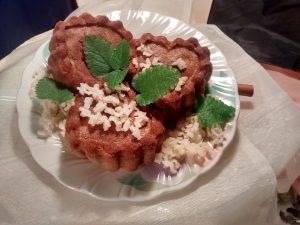 Muffins arroz se preparan con un resto de arroz condimentado, disfrútalas