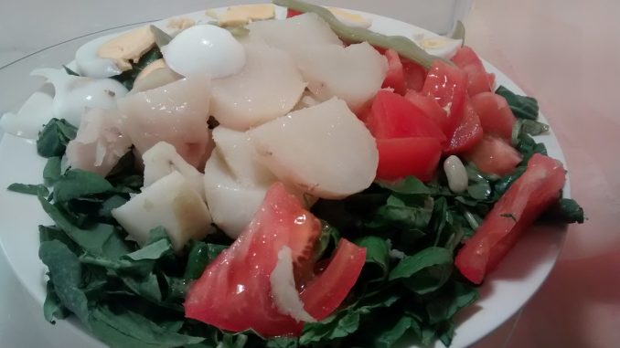 Ensalada chauchas, papa rúcula ensalada de papa, chauchas, ejotes, vainas verdes,