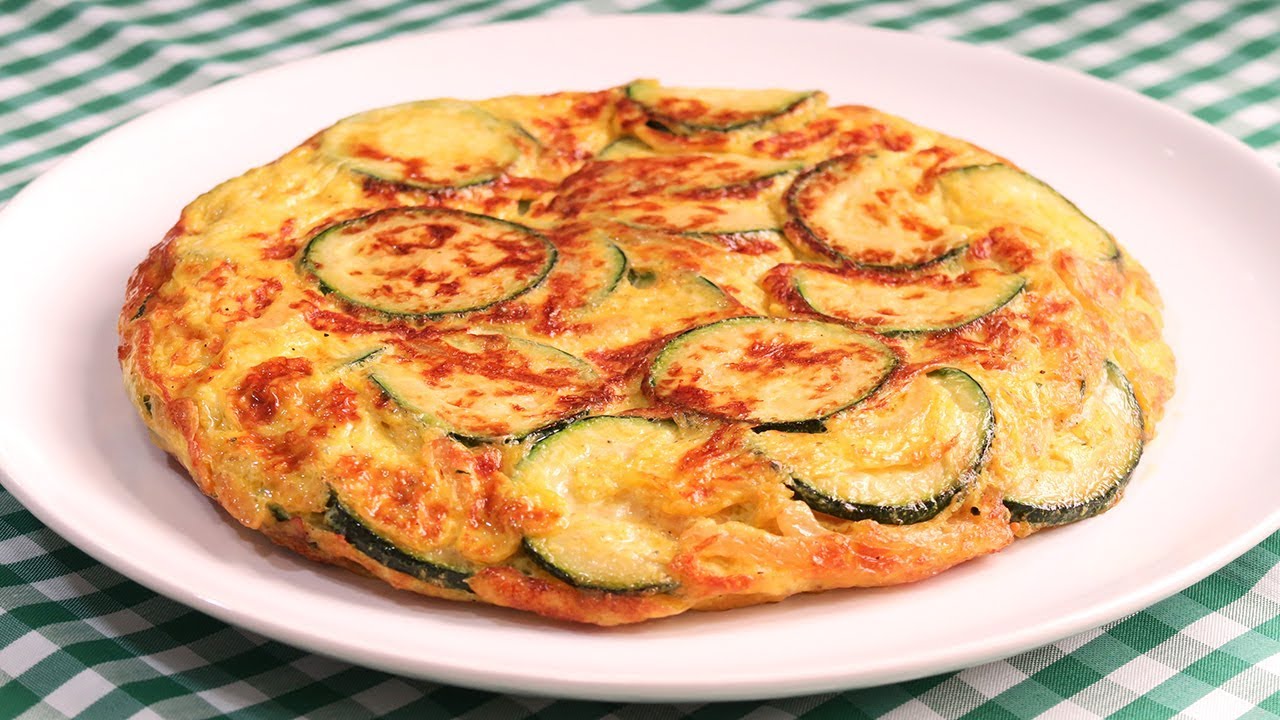 Tortilla de zucchini