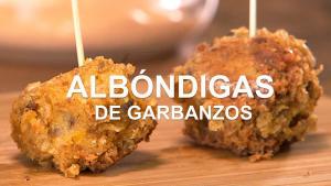 Albóndigas vegetarianas de garbanzos