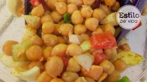 Ensalada de garbanzos