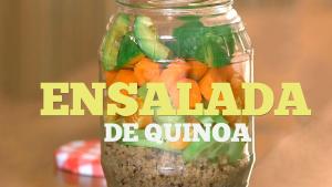 Ensalada de quinoa con mandarinas y verduras