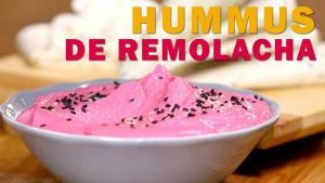 Hummus de remolacha