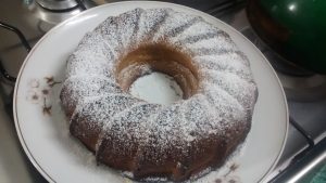 budín de mandarina