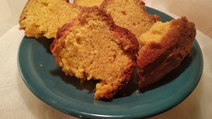 budín de mandarina