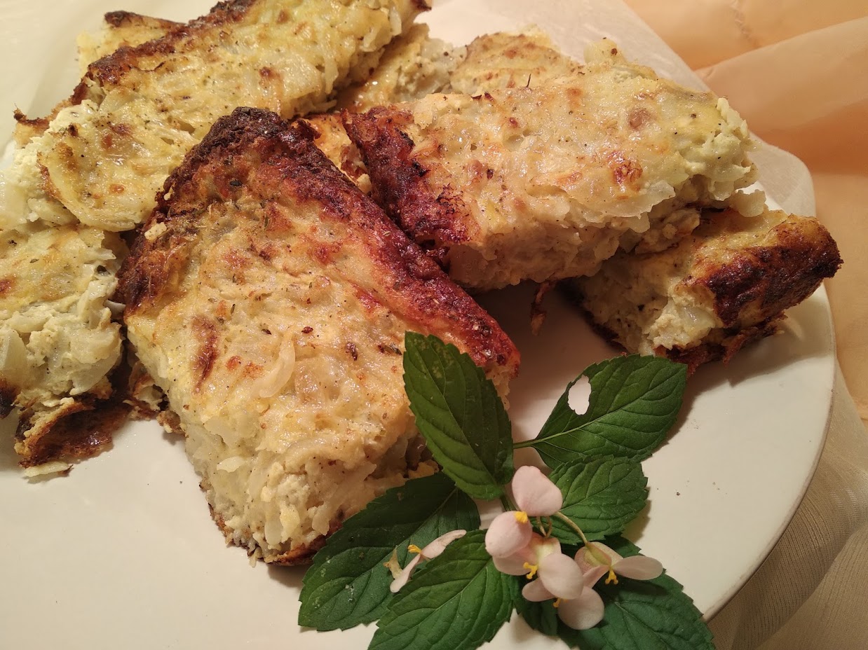 Faina Rezept, Faina Kichererbsen Kuchen, Herzhaft