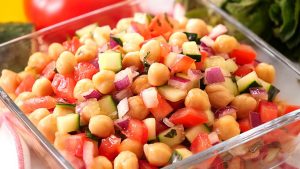 Ensalada de garbanzos