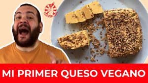 Queso vegano que derrite muy bien