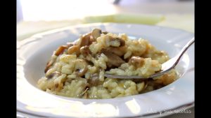 Risotto de setas. Está delicioso! Seguro que os va a gustar!