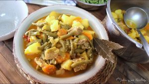 Potaje de judías verdes, un plato de cuchara sano y sencillo!